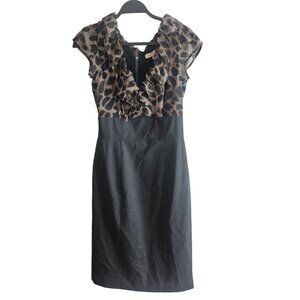 Rebecca Taylor Wool and Silk Blend Pencil Skirt Dress